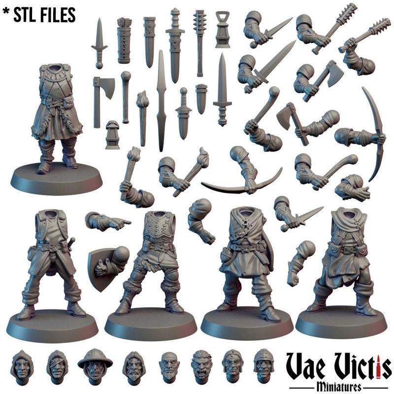 Modular Mercenaries Pack [ PRE-SUPPORTED]
