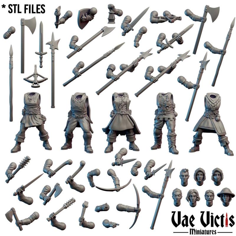 Modular Mercenaries Pack II [ PRE-SUPPORTED]