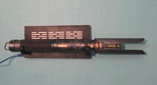 Star Wars Panel Lightsaber Wall Mount