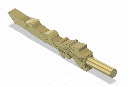 Kai's Sword of Fire LEGO Compatible