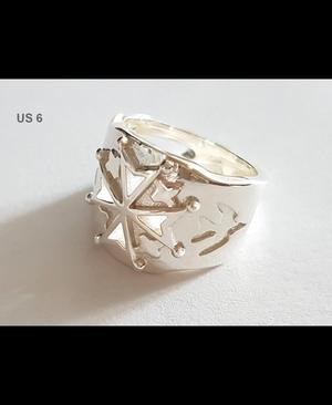 Huguenot Cross Ring