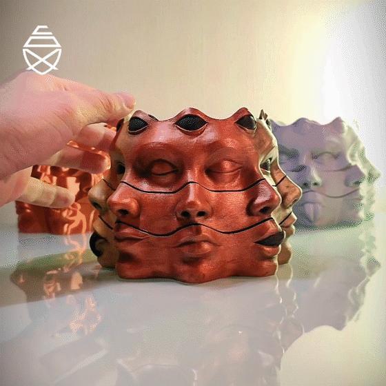 Multi Face Vase