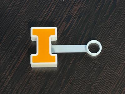 University of Illinois Stanley Straw Topper