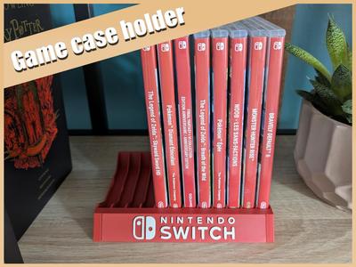 Game case holder (NintendoSwitch version)