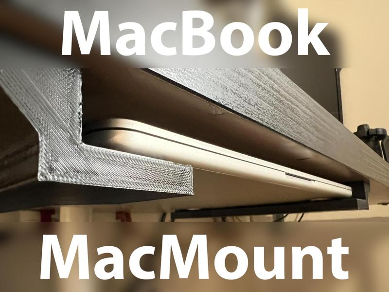 Macbook MacMount / under desk mount/holder