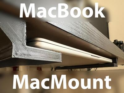 Macbook MacMount / under desk mount/holder