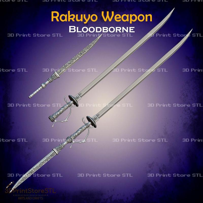 Rakuyo Weapon Cosplay Bloodborne - STL File