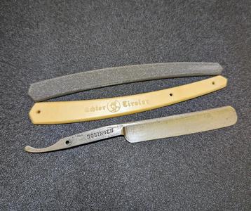 Solingen straight razor scales   