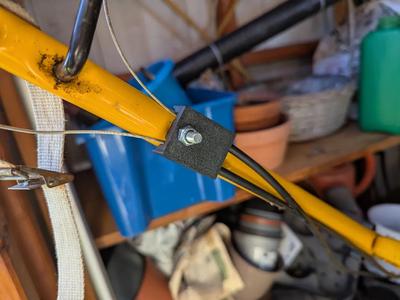 Lawn Mower Wire Cable Holder   