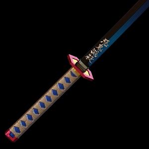Tomioka Giyuu Sword 3D model from Demon Slayer