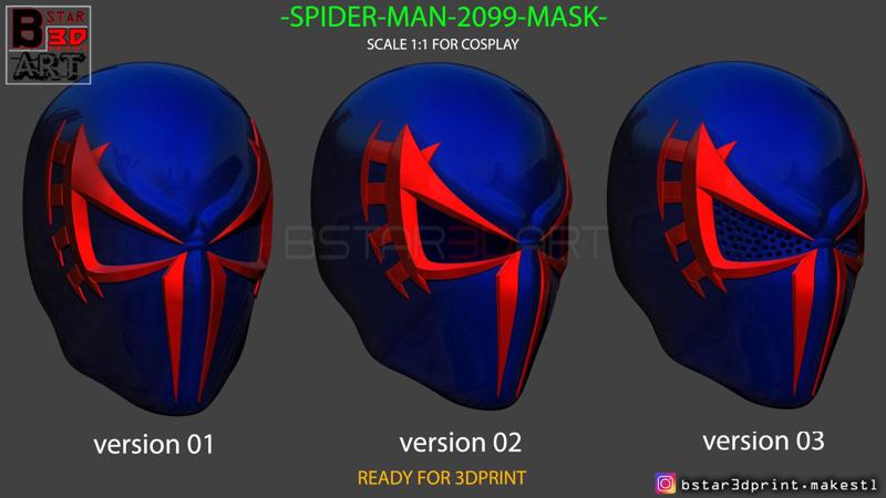 Spider Man 2099 mask -Spider man Helmet - Marvel comics