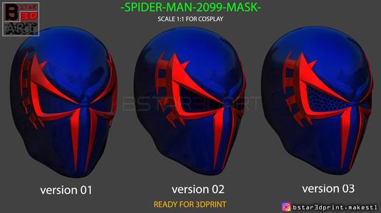 Spider Man 2099 mask -Spider man Helmet - Marvel comics