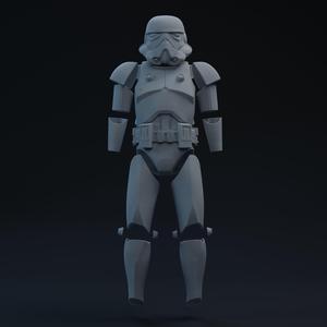 BFII Phase Zero Dark Trooper One-Twelfth Scale Kit