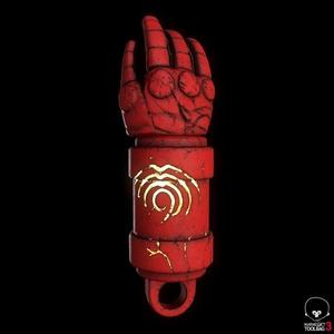 hellboys Right Hand Of Doom prop for keychain