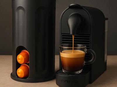 Rotating Coffee Capsule Dispenser Nespresso 