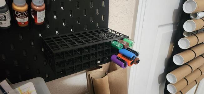 Marker Rack with Skadis Hooks   