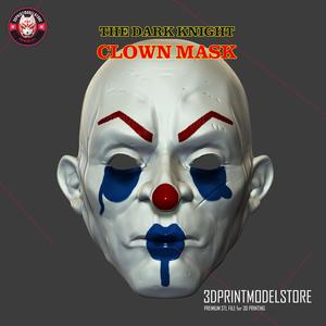 Joker Henchmen Dark Knight Clown Mask - Cosplay Halloween