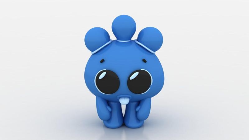 PUFFY PUFF TOY 3D PRINTABLE MODEL