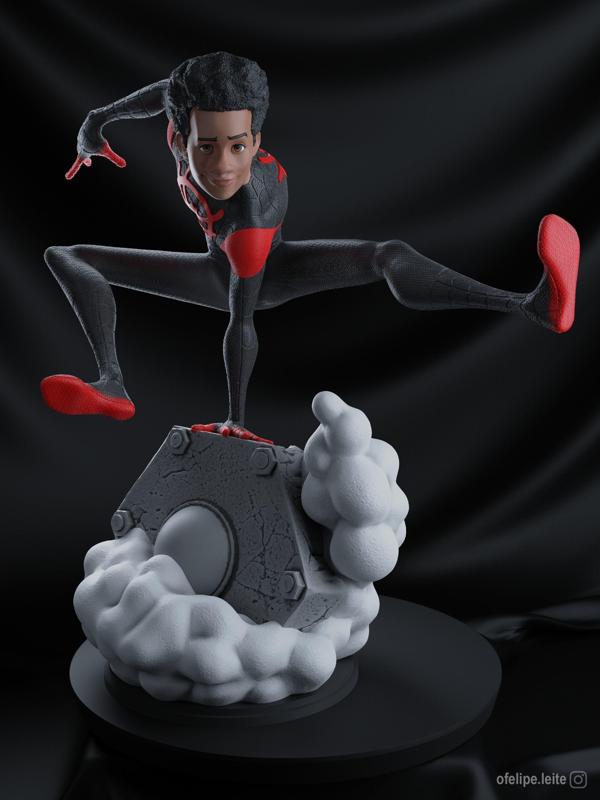 Miles Morales Spider-Man Into the Spider-Verse