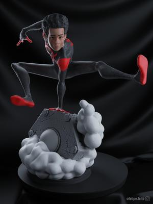Miles Morales Spider-Man Into the Spider-Verse