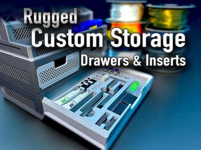 Custom Storage Drawers - Gridfinity Rugged Drawers