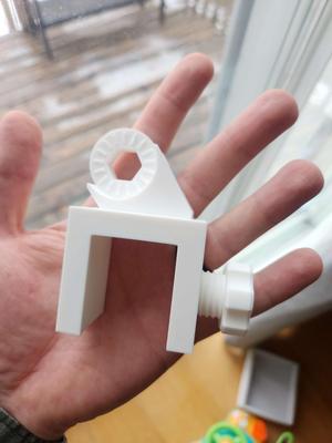 Kindle bed arm clamp attachment