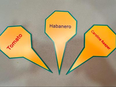 Customizable Plant Stakes - Large size to last