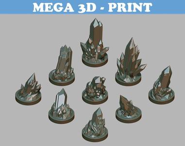Crystal 3D Model