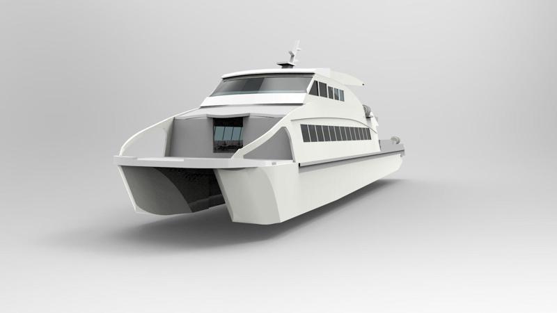Ferry Catamaran Hull