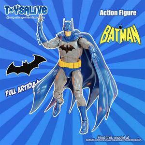 BATMAN FULL ARTICULATED ACTION FIGURE