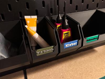 Ikea Skadis Container/Box half