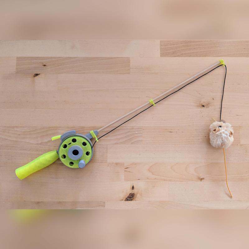 Cat Fishing Rod Toy