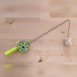 Cat Fishing Rod Toy