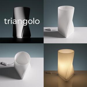 Triangolo Desk Lamp - No supports - 1.0mm nozzle - Fast print