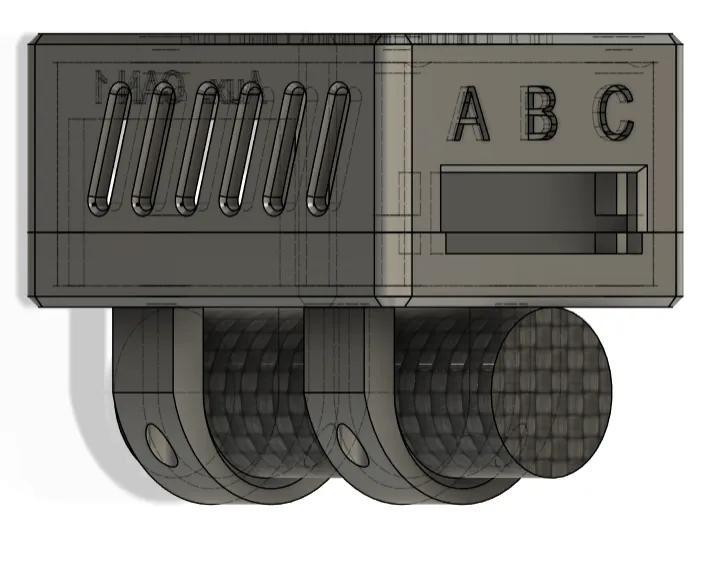Zubax Myxa ESC Case and 16mm tube mount   