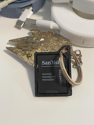 SD card holder Keyring Remix