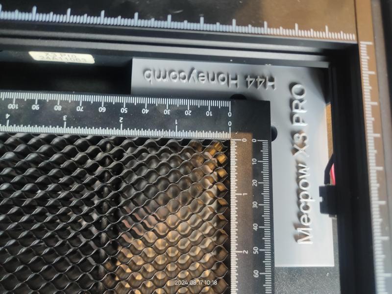 Laser Engraver Mecpow X3 Pro Honeycomb H44 Adapter
