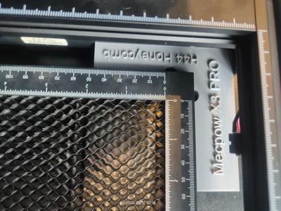 Laser Engraver Mecpow X3 Pro Honeycomb H44 Adapter
