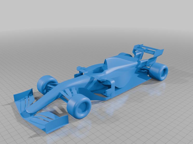 F1 car 2017-2021 rules