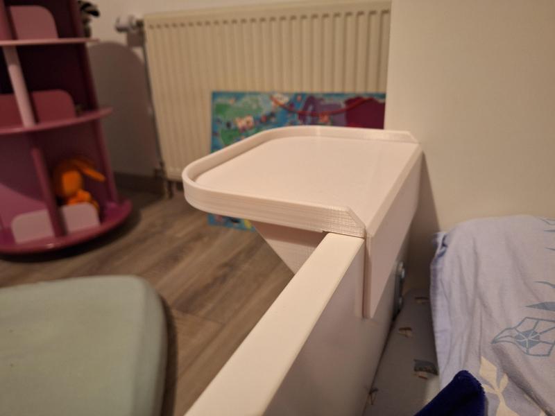 Night stand for bed barrier 22mm width (IKEA, NATTAPA)