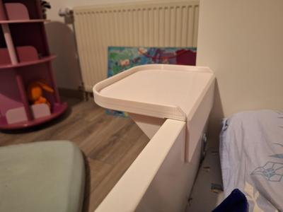 Night stand for bed barrier 22mm width (IKEA, NATTAPA)