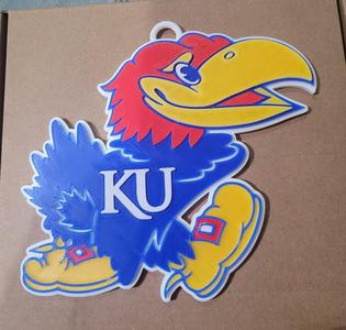 KANSAS 3d logo 180mm series