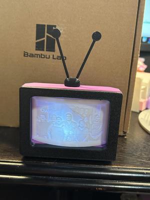 frame+ round antenna end for_RETRO_TV