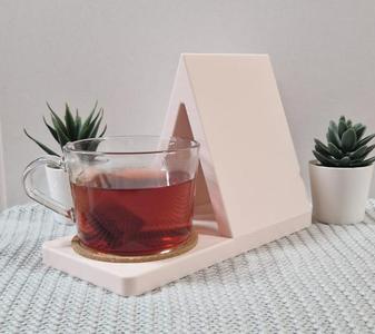 Book Rest/Barn/Holder, 9cm IKEA cork coaster