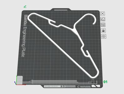 Hanger for children's clothing
