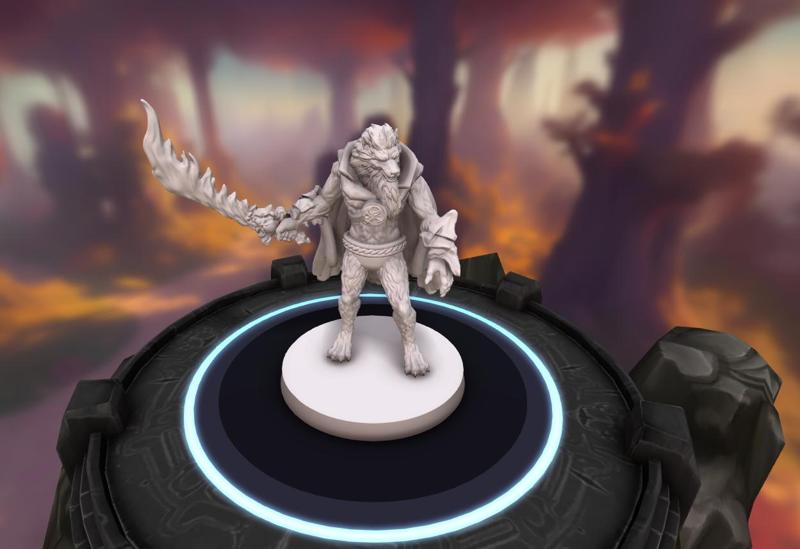 RPG Werewolf Warrior-Made in TitanCraft