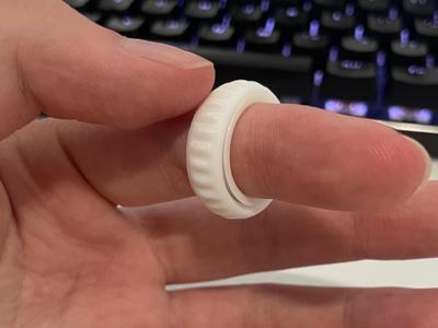 Textured Grip Spinning Fidget Ring