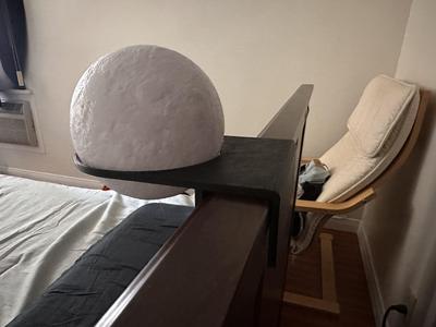 Moon Lamp 4.5" Headboard Base (IKEA Songesand)