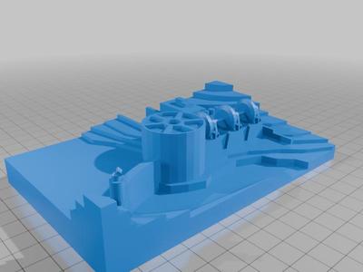 Heron Terraforming base of the Mothership RPG