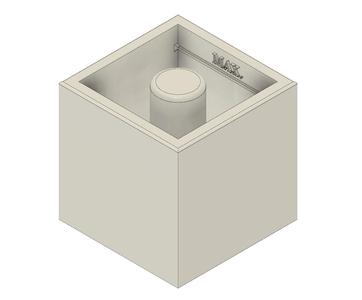 Ice cube mold maker
